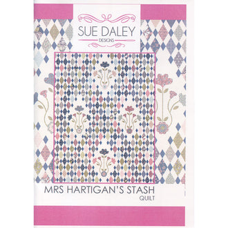 Sue Daley Mrs. Hartigan's Stash Pattern with Templates and Papers