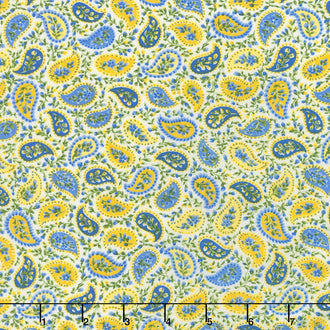 Summer Breeze 2021 - Paisley Ivory Multi Yardage