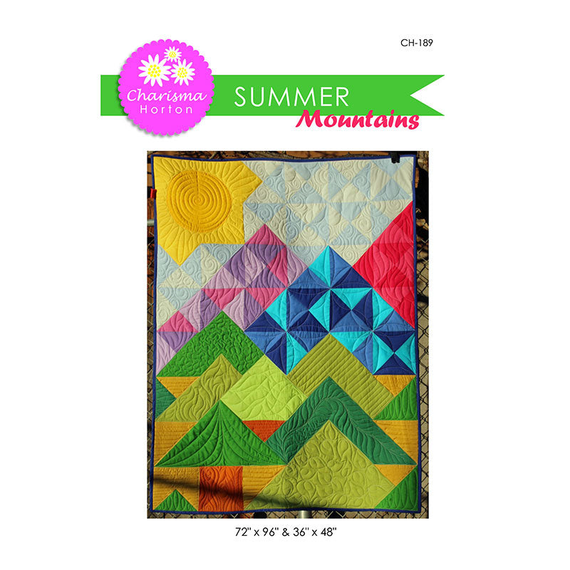 Summer Mountains Quilt Pattern Primary Image