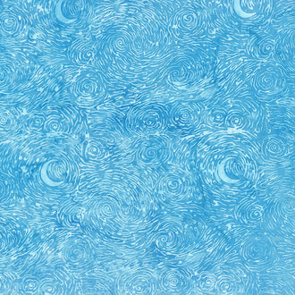Summer Sensation Batiks - Starry Night Surf Yardage