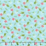 Summer Sweet - Bouquet Sky Yardage