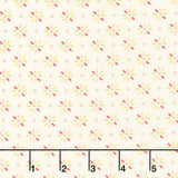 Summer Sweet - Daisy Dot Ivory Yardage Primary Image