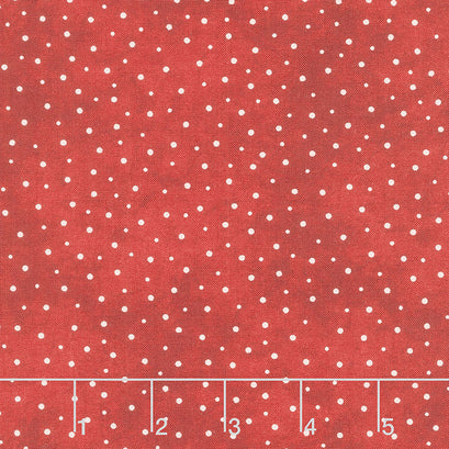 Summertime - Dot Red Yardage