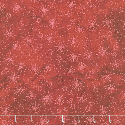 Summertime - Fireworks Red Yardage