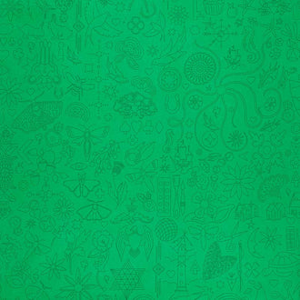 Sun Print 2020 - Embroidery Turtle Yardage
