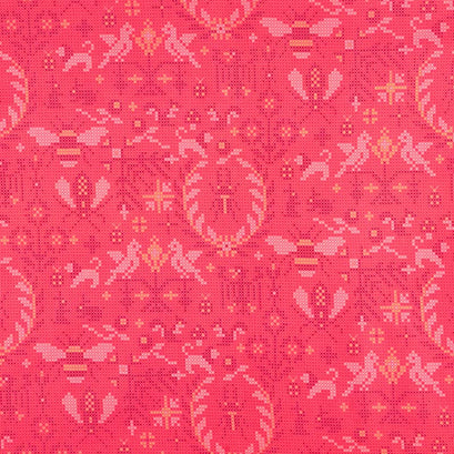 Sun Print 2020 - Menagerie Salmon Yardage