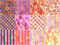 Sunburst Pink Favorites 10" Squares Alternative View #2