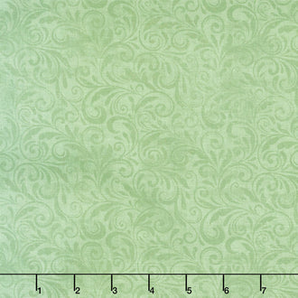 Sundance Meadow - Scroll Green Yardage