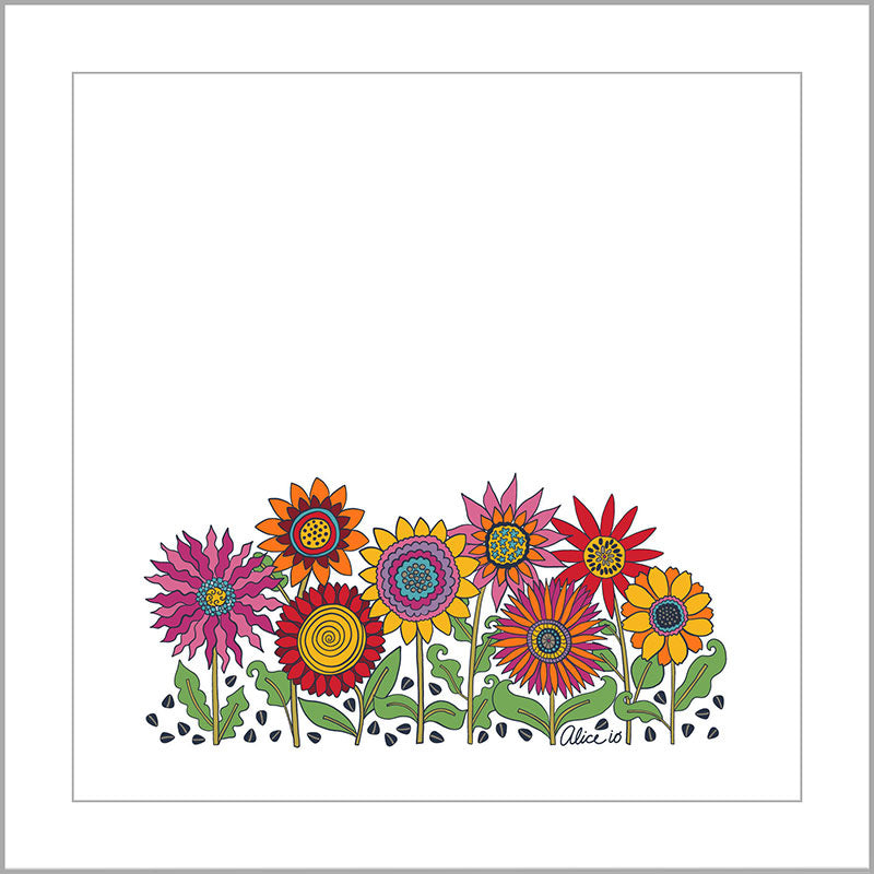 Sunflowers Quilt Labels