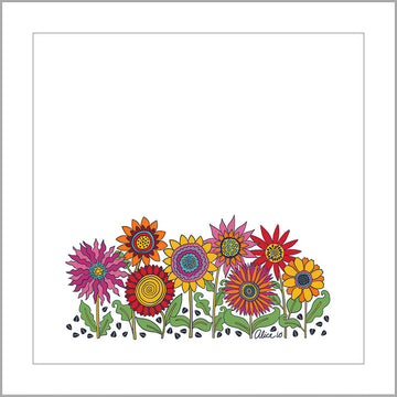 Sunflowers Quilt Labels