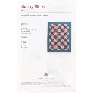 Sunny Skies Pattern by Missouri Star