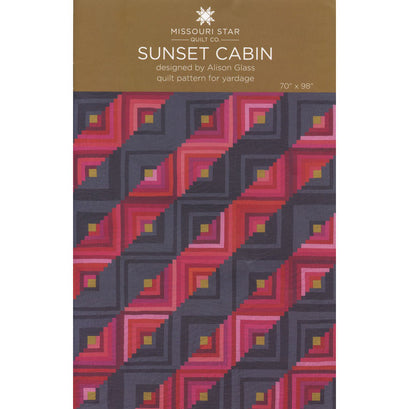 Sunset Cabin Quilt Pattern by Missouri Star