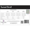 Sunset Stroll Quilt Pattern