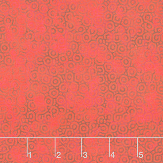 Sunshine - Circles Red Yardage