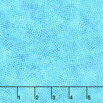 Sunshine - Dots Aqua Yardage