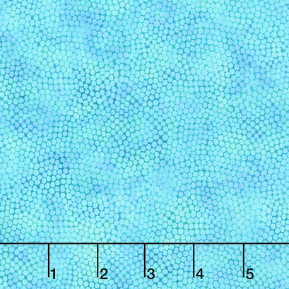 Sunshine - Dots Aqua Yardage