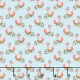 Super Bloom - Clover Dakota Sky Yardage Primary Image