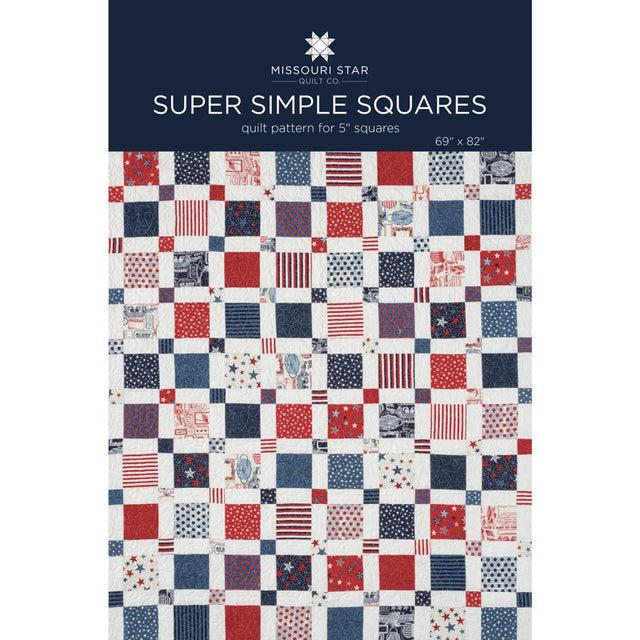 Super Simple Squares Quilt Pattern by Missouri Star