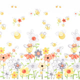 Sweet Bees - Honeycomb Patchwork Yellow Yardage