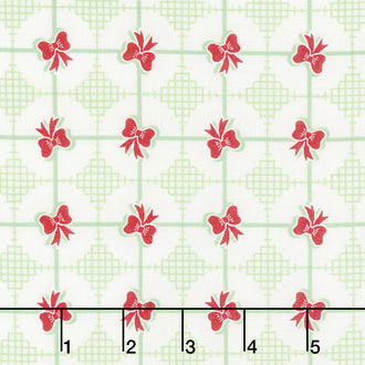 Sweet Christmas - Presents Spearmint Yardage
