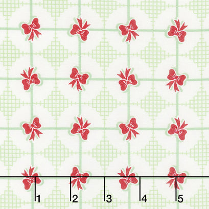 Sweet Christmas - Presents Spearmint Yardage