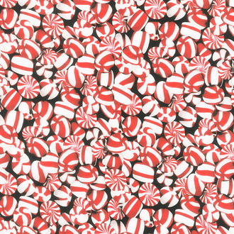 Sweet Holidays - Holiday Peppermints Red Yardage