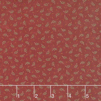 Sweet Holly - Evergreen Red Yardage