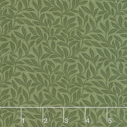 Sweet Holly - Wreath Vine Green Yardage