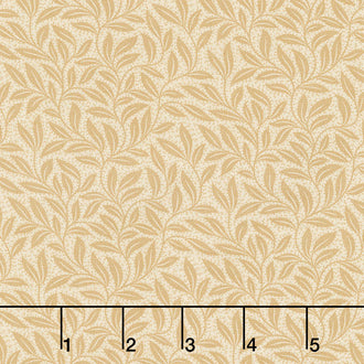 Sweet Holly - Wreath Vine Tan Yardage