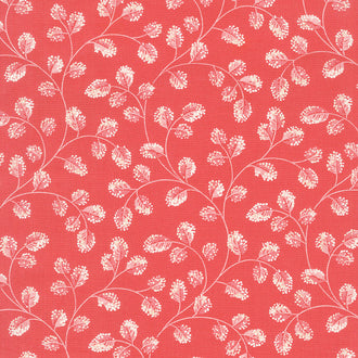Sweet Sixteen - Cotton Vine Red Yardage