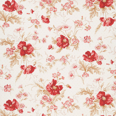 Sweet Sixteen - Main Floral Cream Yardage