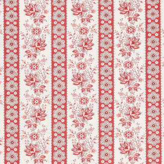 Sweet Sixteen - Main Stripe Red Yardage