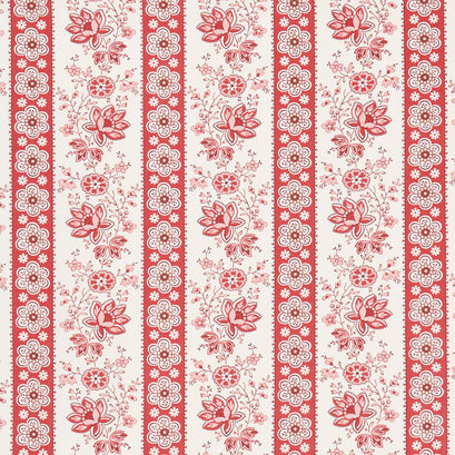 Sweet Sixteen - Main Stripe Red Yardage