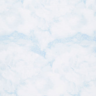 Sweet World - Rainbow Wash Blue Yardage