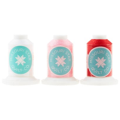 Missouri Star Sweetheart 50 WT Cotton Thread Pack