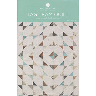 Tag Team Quilt Pattern by Missouri Star