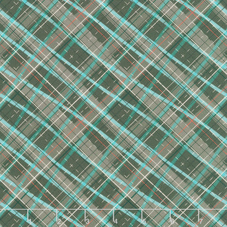 Tahoe Ski Week - Diamond Plaid Black Diamond Yardage
