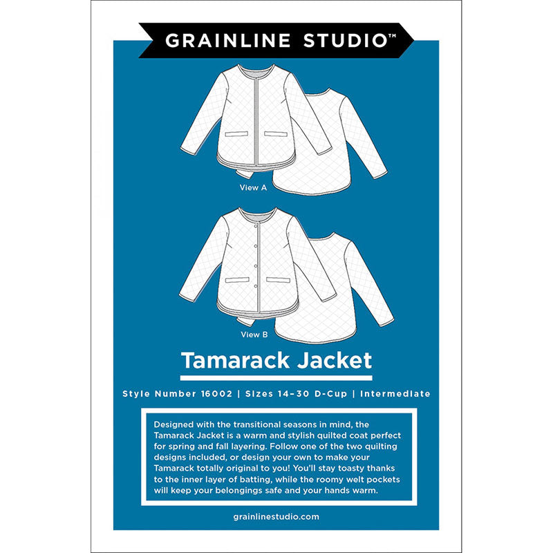 Tamarack Jacket Pattern - Sizes 14 - 30