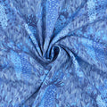 Tammie Green - Fox Glove Blue Rayon Yardage Primary Image