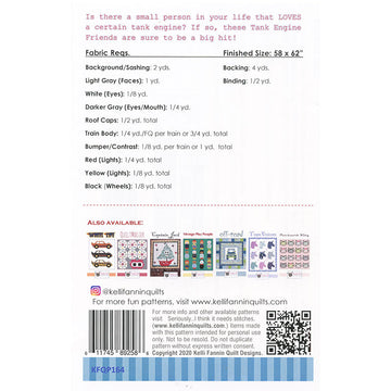 Tank Engine Friends Quilt Pattern