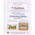 Tasha Tudor Celebrating Winter Quilt Labels