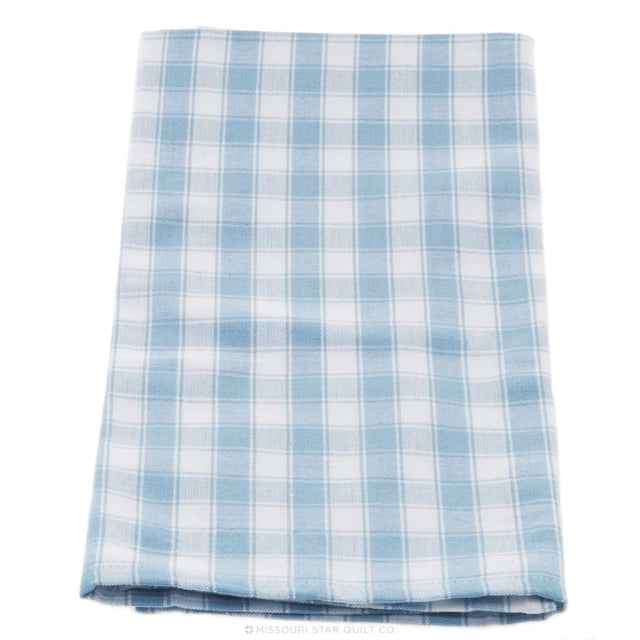 Tea Towel - Housecheck Light Blue/White