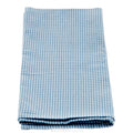 Tea Towel - Mini Check Light Blue on White