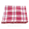Tea Towel - Plaid Hot Pink