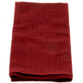 Tea Towel - Solid Red Waffle Alternative View #1