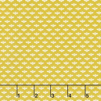Tea with Bea - Bee Bumble Mustard Yardage