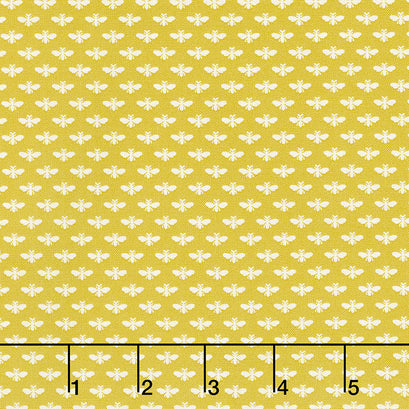 Tea with Bea - Bee Bumble Mustard Yardage