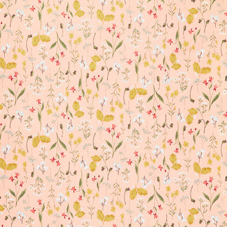 Tea with Bea - Floral Sprigs Blush Yardage