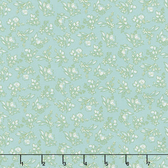 Tea with Bea - Posy Sky Yardage
