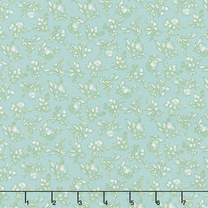 Tea with Bea - Posy Sky Yardage